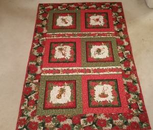 christmas music quilt