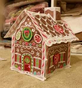 lace gingerbread house
